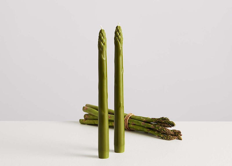 Asparagus Dining Candles