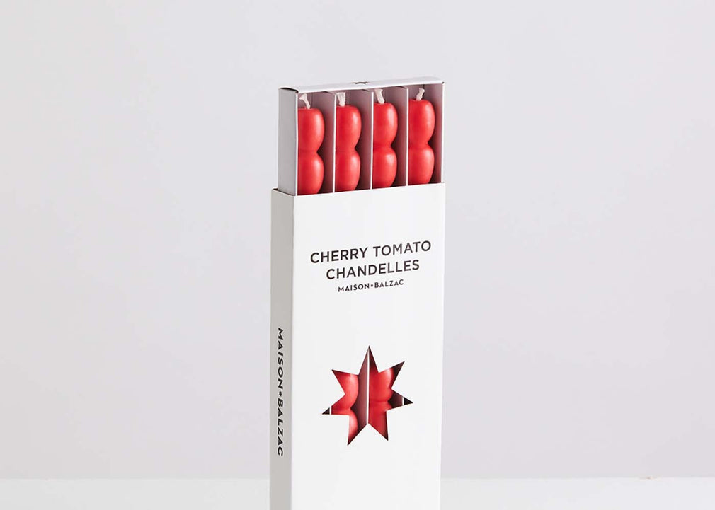 Cherry Tomato Dining Candles