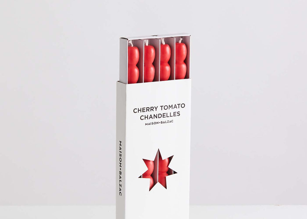 Cherry Tomato Dining Candles