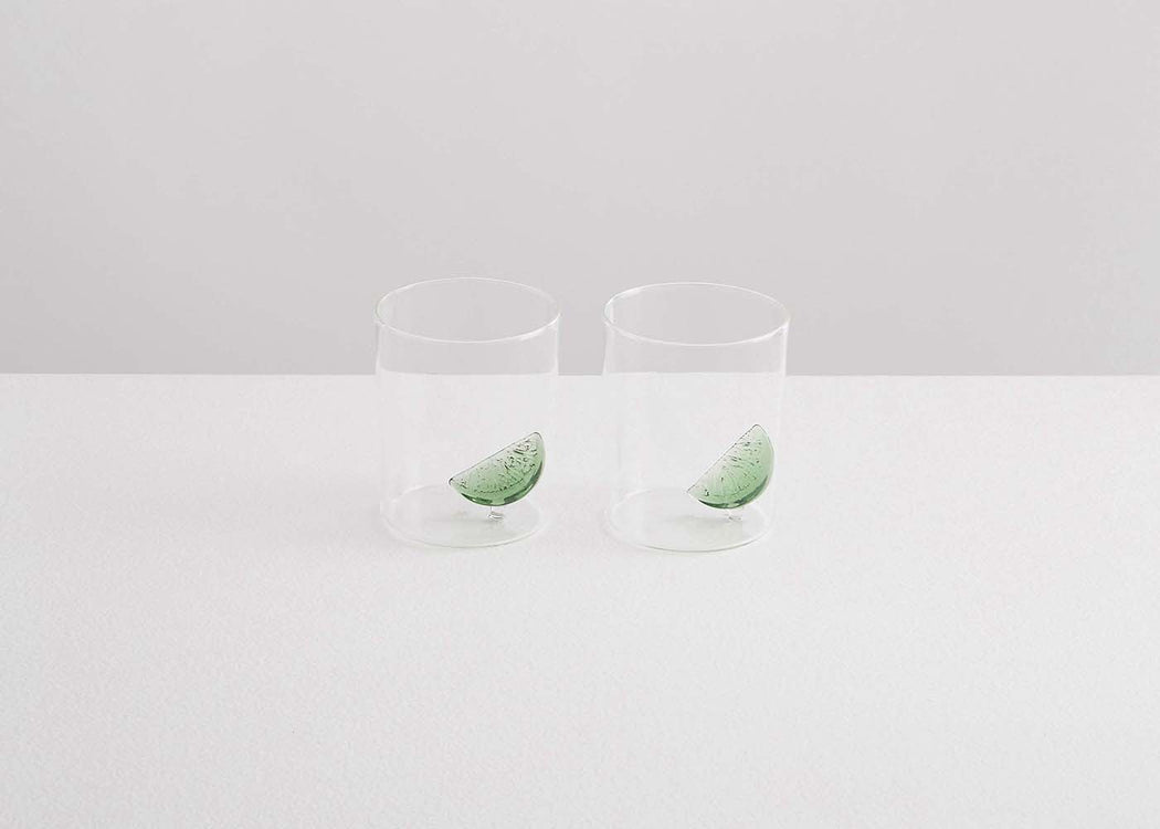Lime Gin Glass Set of 2