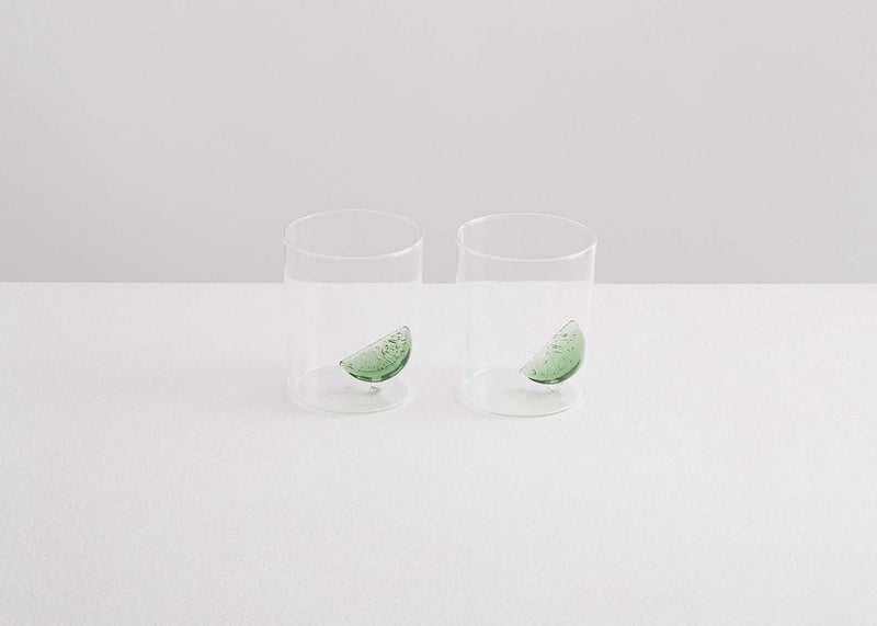 Lime Gin Glass Set of 2
