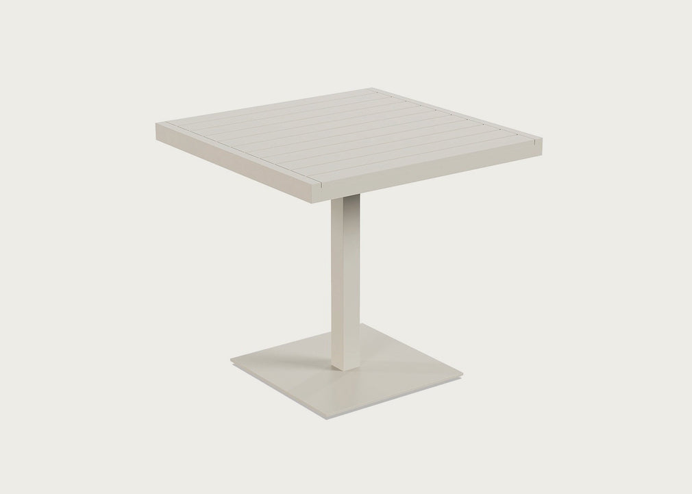 Eos Outdoor Cafe Table Pebble Grey