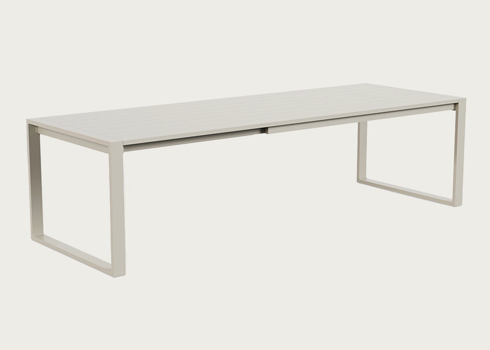 Eos Outdoor Extending Dining Table Pebble Grey