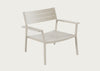 Eos Outdoor Lounge Chair Pebble Grey