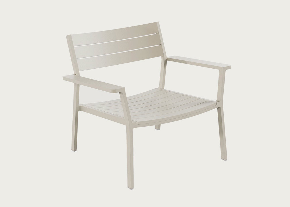 Eos Outdoor Lounge Chair Pebble Grey