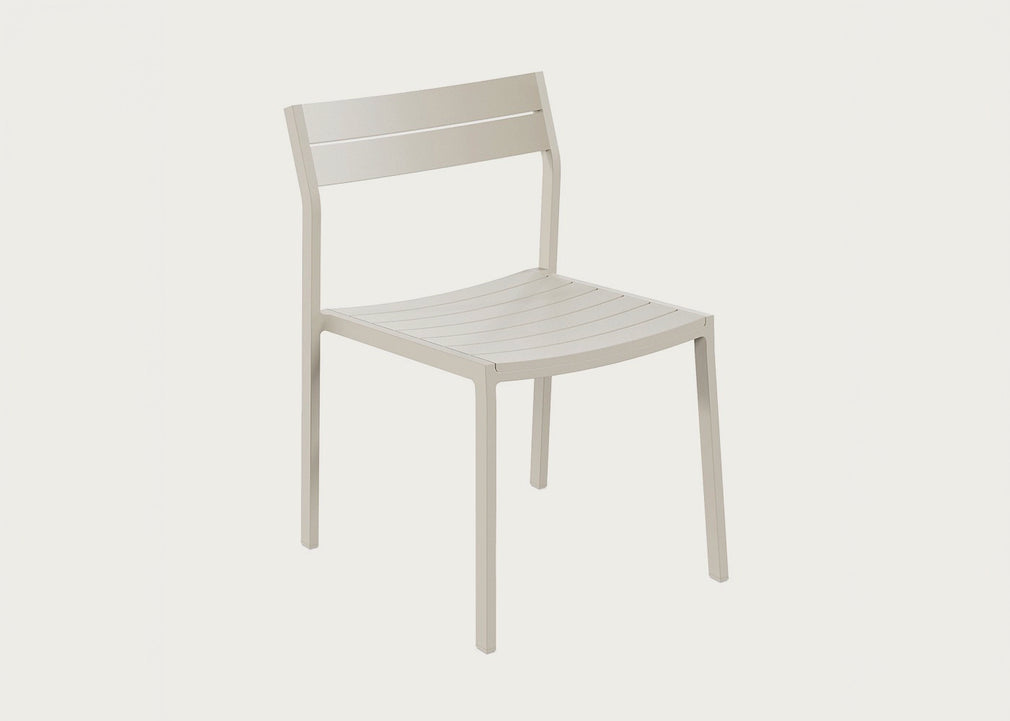 Eos Outdoor Side Chair Pebble Grey