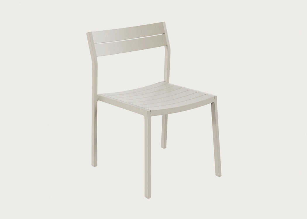 Eos Outdoor Side Chair Pebble Grey
