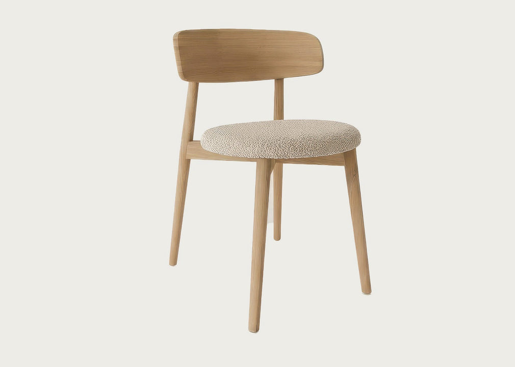 Cover Wood Chair Ivory Oak / Zka-03