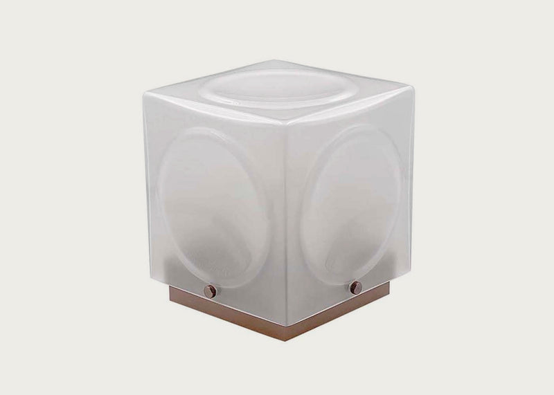 Chant Portable Table Lamp Frosted & Bronze