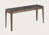 Ziggy 12 Console Table Grey Carnico Marble