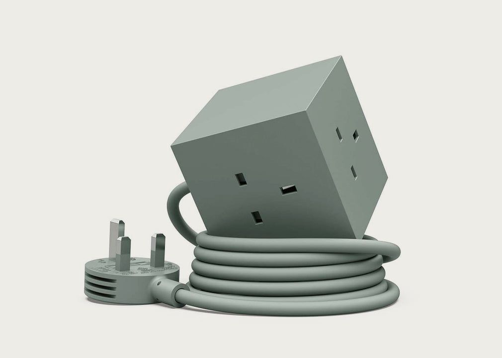 Square 1 Extension Cable Oak Green