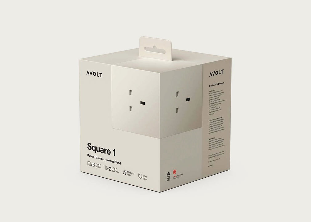 Square 1 Extension Cable Nomad Sand