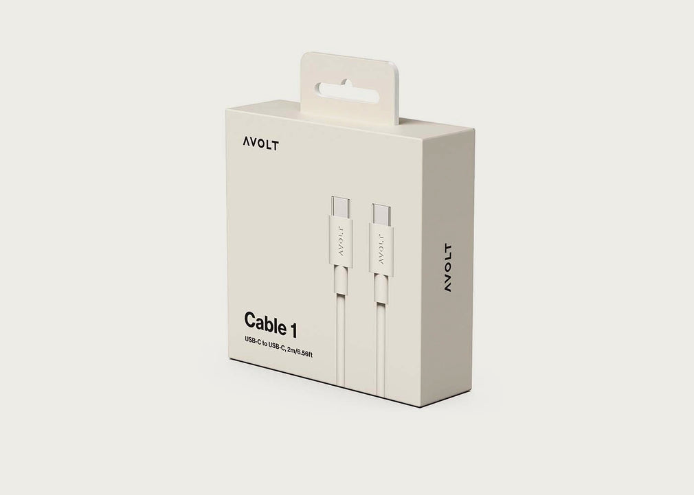 Cable 1 USB-C Charging Cable 2m Nomad Sand