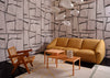 Puffer 3 Seater Formal Sofa Loop Twill Fossil