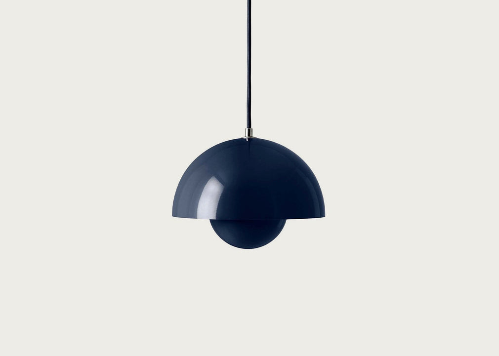Flowerpot Pendant Light VP1 Steel Blue