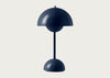 Flowerpot LED Portable Table Lamp VP9 Steel Blue