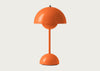 Flowerpot LED Portable Table Lamp VP9 Zesty Orange
