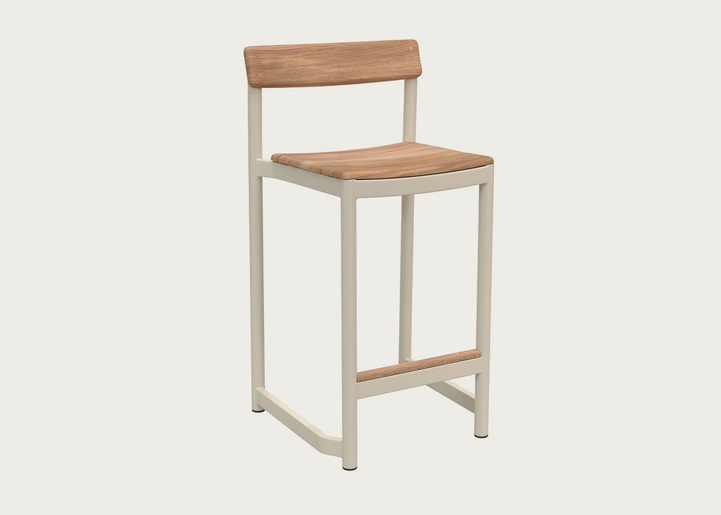 Pelagus Counter Stool Light Ivory