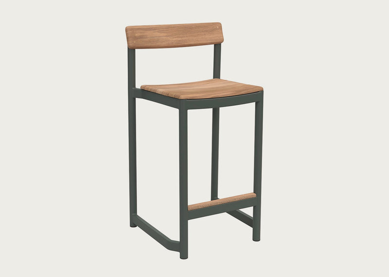 Pelagus Counter Stool Hunter Green