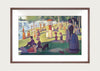 Sunday Afternoon on the Island by Seurat Framed Print