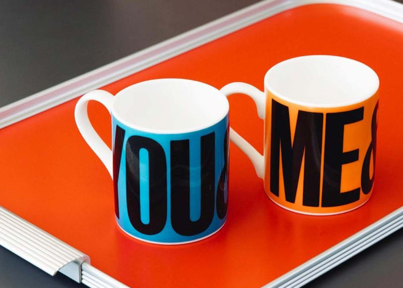 You & Me. Me & You. Mug Pair