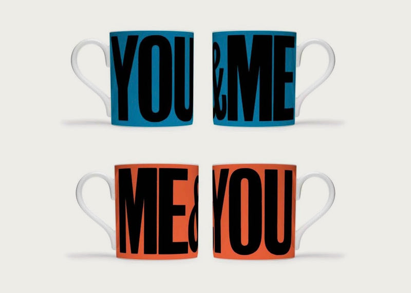 You & Me. Me & You. Mug Pair