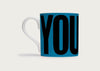 You & Me. Me & You. Mug Pair
