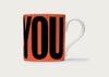 You & Me. Me & You. Mug Pair