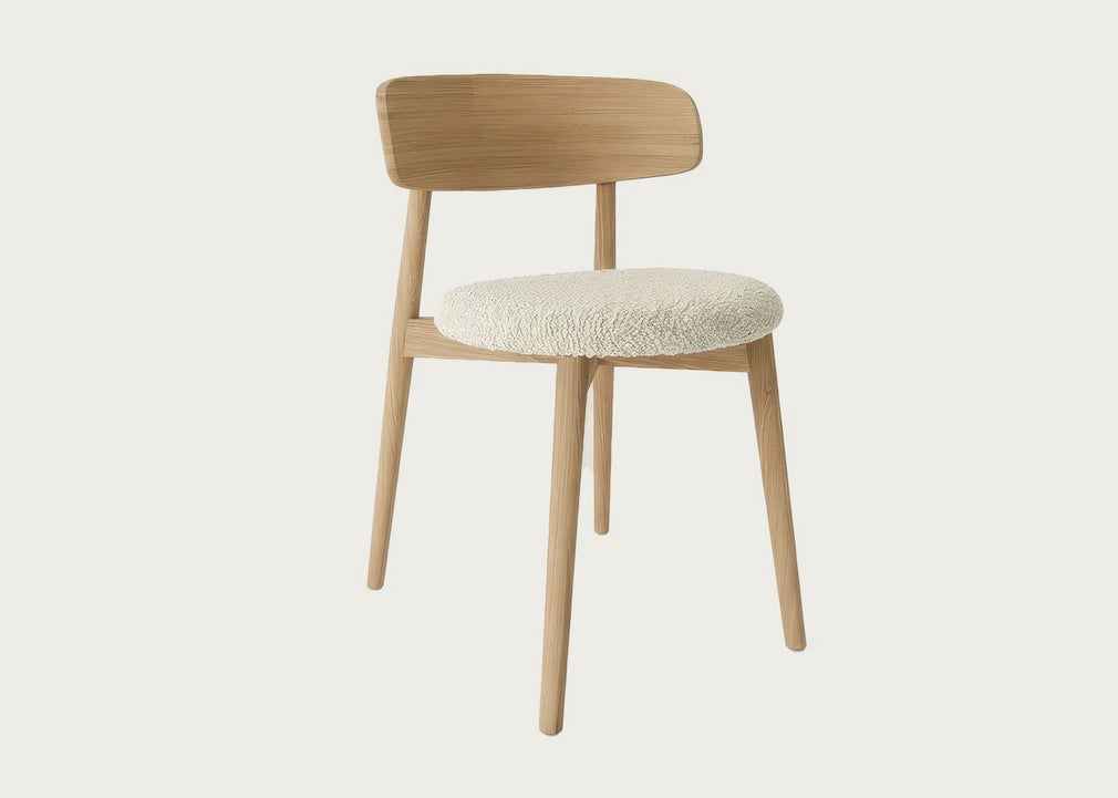 Cover Wood Chair Ivory Oak / Act-02