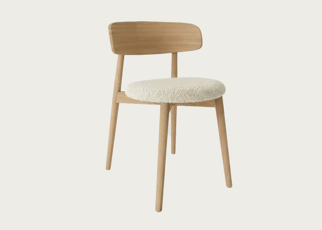 Cover Wood Chair Ivory Oak / Act-02