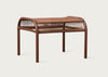 Loop Outdoor Footrest Rust