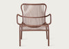 Loop Outdoor Lounge Chair Rust