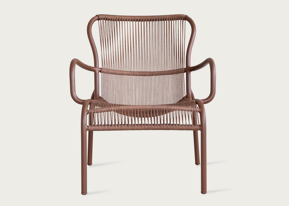 Loop Outdoor Lounge Chair Rust