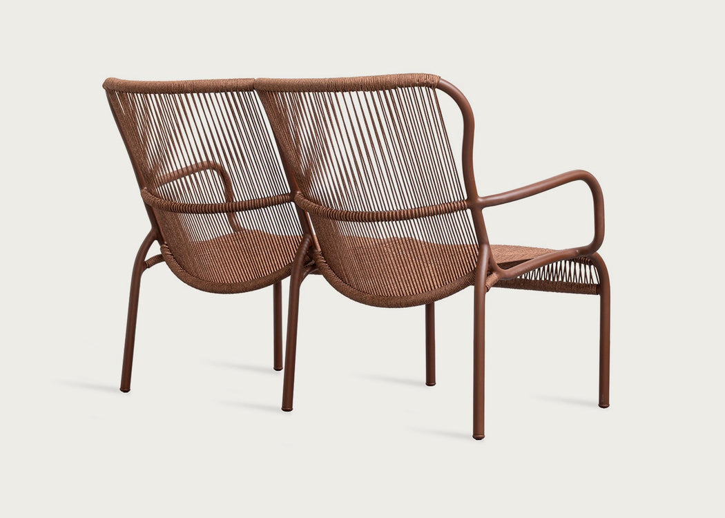 Loop Outdoor Sofa Rust