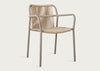 Sweep Dining Chair Taupe/Sand