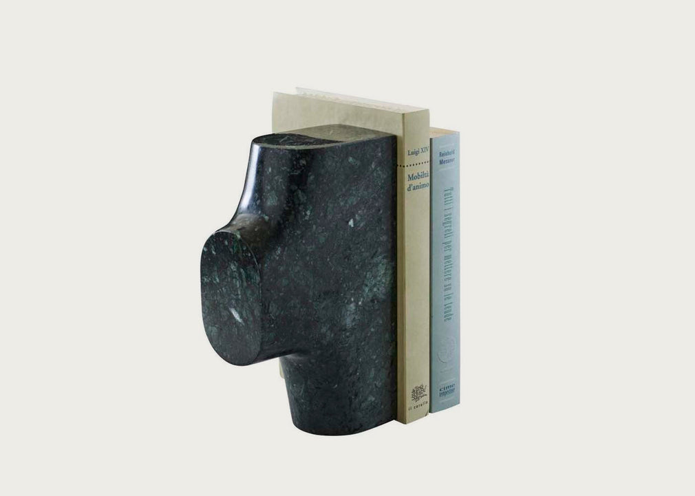 Rami Green Marble Bookend