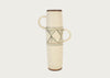 Large Handled Sgraffito Vase 39cm