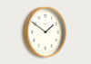 Mauritius Wall Clock in Bamboo