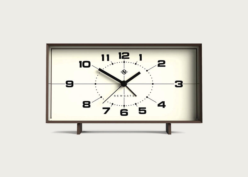 Wideboy Alarm Clock Mocha Brown