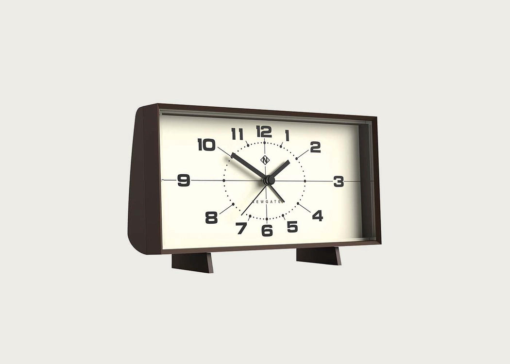 Wideboy Alarm Clock Mocha Brown