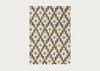 Ikat Tea Towel Ink Blue & Off White