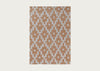 Ikat Tea Towel Mist Blue & Terracotta