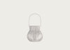 Upside Down Lantern Small Light Grey