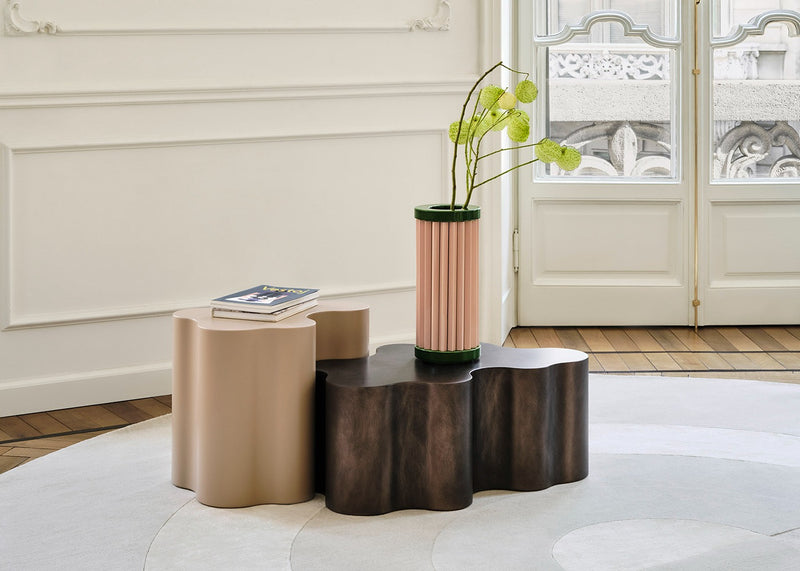 Teatro Magico Low Table Set Quartz Grey & Silk Grey