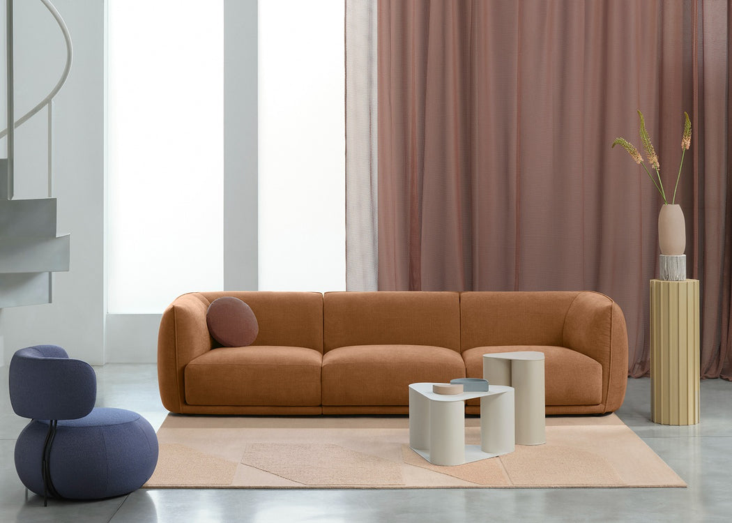 Vela Piping 4 Seater Sofa
