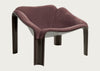 F300 Lounge Chair Squirrel Alabaster White Base Dedar Alpaca Alto 15 Lavender / Mole