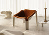 F300 Lounge Chair Squirrel Alabaster White Base