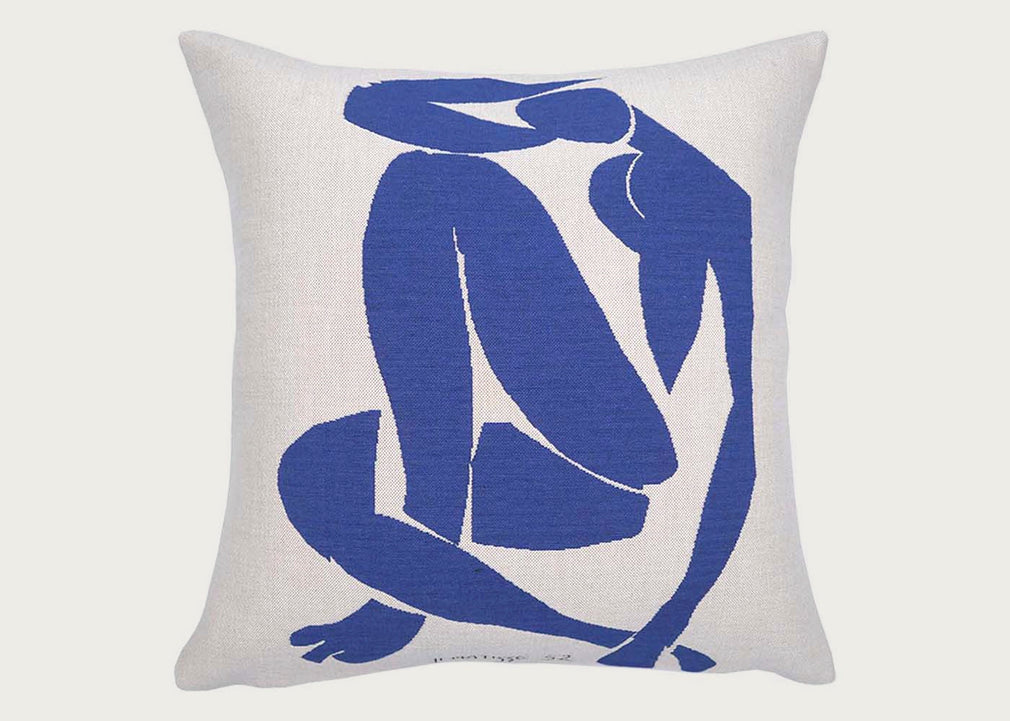 Matisse Blue Nude Cushion 45 x 45cm