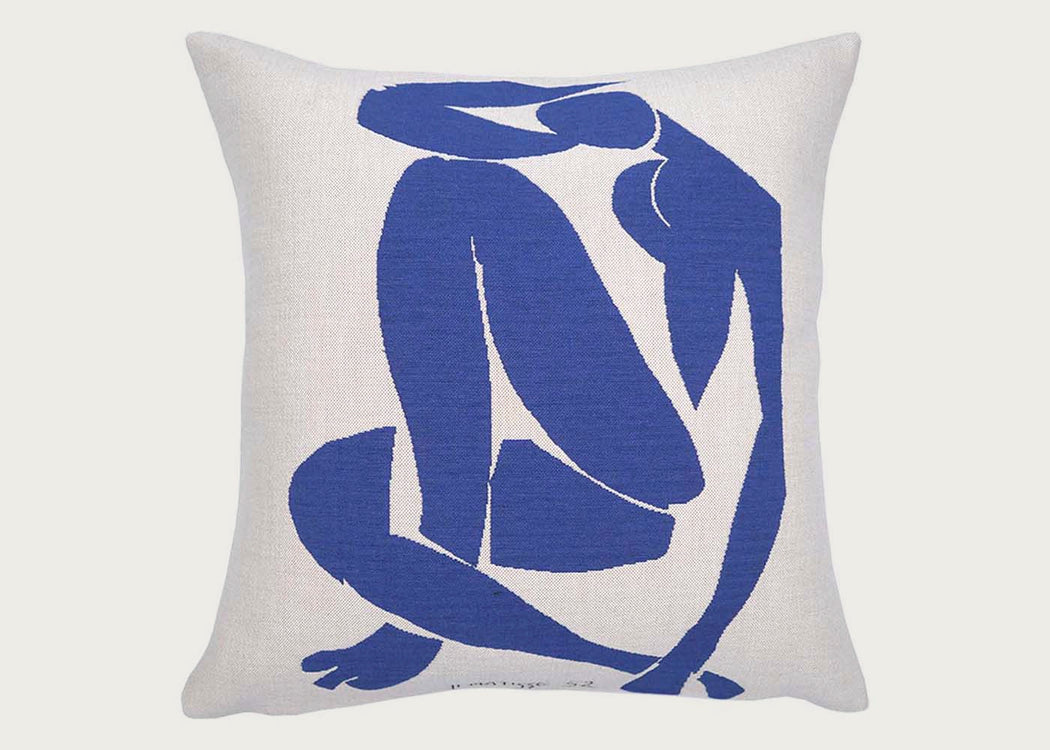 Matisse Blue Nude Cushion 45 x 45cm