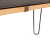 Brunel Bench Cushion Smoke Grey Fabric
